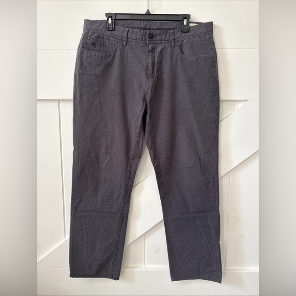 English Laundry Pants Walker Mens Size 36x30 Gray Black Plaid Business Casual - Picture 1 of 14